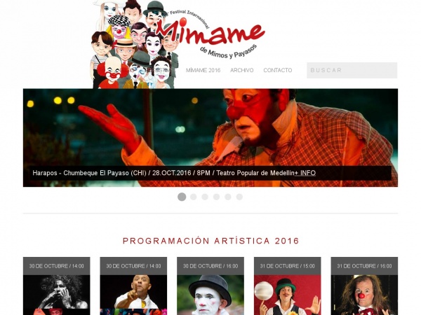 Festival Internacional de Mimos y Clowns Mimame