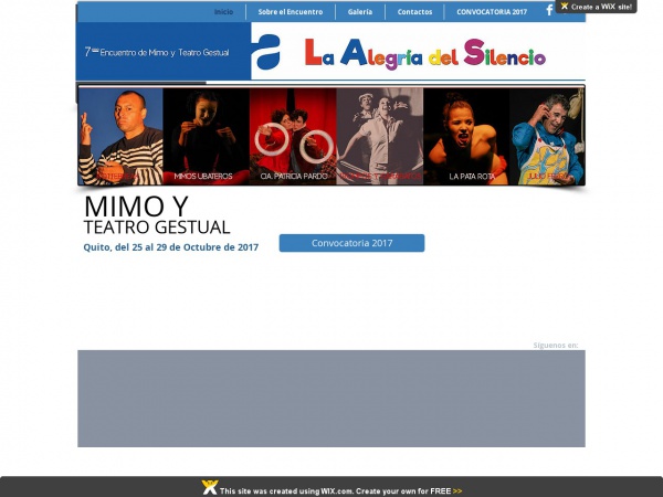 Encuentro de Mimo y Teatro Gestual