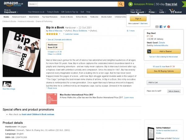 Bip in a Book Bip in a Book