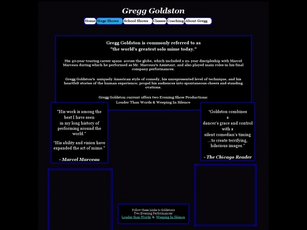 Goldston Mime Foundation Goldston Mime Foundation